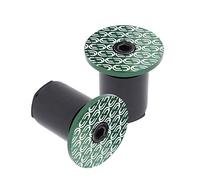 Juego Tapones Manillar DEDA Verde/Blanco