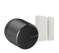 Juego Tedee GO2 de aluminio negro (incluye sensor de puerta blanco)