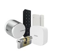 Juego Tedee GO2 de aluminio plateado (incluye puente, teclado...