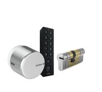 Juego Tedee GO2 de aluminio plateado (incluye teclado negro y...