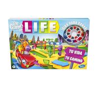 Juego The Game of Life, Juego de Mesa para la Familia de 2 a 4 Jugadores, para niños a Partir de 8 años, Incluye Clavijas de Colores