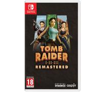 Juego Tomb Raider I-III Remastered protagonizado por Lara Croft Nintendo Switch