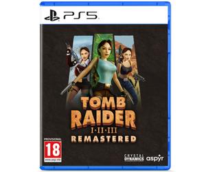 Juego Tomb Raider I-III Remastered protagonizado por Lara Croft PS5