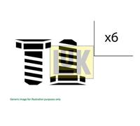 Juego Tornillos Volante Schaeffler Luk 411 0118 10 para Audi VW