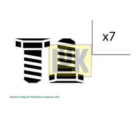 Schaeffler LUK Juego tornillos, volante para FIAT: Ducato (Ref: 411 0170 11)