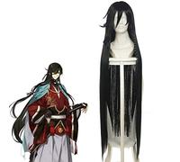 Juego Touken Ranbu Pelucas de Cosplay en línea Izuminokami Kanesada Cosplay Peluca sintética Cabello Halloween Carnaval Fiesta Anime Cosplay Peluca