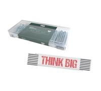 Juego TOX con pasadores (555 uds) + metro THINK BIG 3 m, pasadores en 6 tamaños con caja de transporte, Ø 1,6-4,0 mm, L 25-64 mm, 094909154