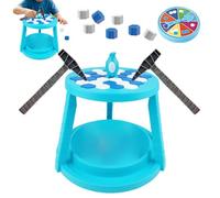 Juego Trampa Pingüino - Juguetes Interactivos para Aprendizaje Salvar Pingüino,Juguetes de Coordinación Mano-- para Niños Y Niñas Pequeños Hogar Viaje Fiesta Aula Preescolar Cumpleaños Navidad