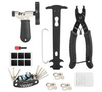 Juego Tronchacadenas Bicicleta 12 Piezas - Tronchacadenas y Alicate de Cadena, Herramientas Robustas y Versátiles para Reparación y Mantenimiento de Cadenas de 6 a 12 Velocidades