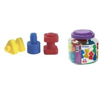 Juego Tuercas y Tornillos Plastico Miniland 48 Unidades