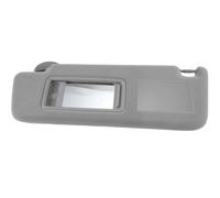 Juego Visera Solar Parasol Interior 74320-60850-B1 Para Prado 2002-2009 Beige Gris - Parasol Izquierdo Derecho O Completo Con Espejo Maquillaje(Left gray)