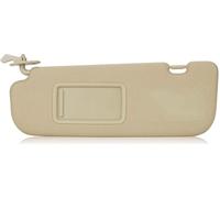 Juego Visera Solar Parasol Interior 852103X000 852203X000 Para Hyundai Para Elantra 2011-2015. Reemplaza Cortinilla Lateral Conductor Y Pasajero(Beige Left Side 1pc)
