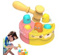 Juego Wackamole para niños, juguetes fuertes y fuertes - Juego del Topo martillado para niños | 1 martillo incluido, actividades de aprendizaje en edad preescolar, juego de Martell