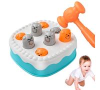 Juego Whack Mole - Divertido Juguete Educativo Para Pasteles | Juego Interactivo Con , No Se Necesita Batería | Aprendizaje Temprano, Juegos De Martilleo En Edad Preescolar Para Niño