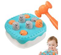 Juego Whack Mole - Juguete Educativo Con Forma De Pastel | Aprendizaje Temprano Y Juego Interactivo Para Niños | Niño Golpeando El Juguete Preescolar Con Un | No Necesita Fuente De Alimentaci