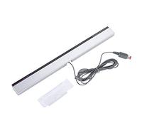 juego wii, barra de sensor de rayos de señal infrarroja Sensor de movimiento infrarrojo con cable con receptor con cable & Soporte para consola Nintendo WII Compatible con la Wii U El detector Incluye