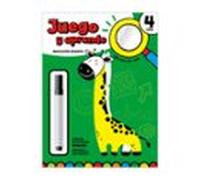 Juego Y Aprendo 4 Años - Con Lupa Y Rotulador Borrable