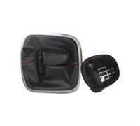 Juego y Funda para palanca para pu para Vento 2010-2019 Juego(Red) | Compatible para polo 2009-2018, incluye 5 velocidades y funda, instalación rápida