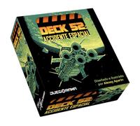 Juegorama | Deck 52: Accidente Espacial | Juego de Mesa | A Partir de 12 Años | Juego en Solitario | 15-30 Minutos por Partida | Español