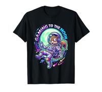 Juegos A La Luna Ardilla Astronauta Divertido Meme De Ciencia Ficción Camiseta