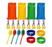 Juegos Al Aire Libre Fiesta del Deporte | Caja de juegos para fiestas al aire libre para adultos padres jardín patio cumpleaños escuela reuniones