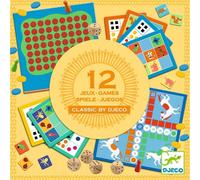 Juegos clásicos 12 juegos - Djeco - indyaeduocio