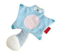 Juegos con Catnip para gatos - Muñeca con forma de ardilla voladora con chirrido | Juego masticable interactivo resistente a los mordiscos para gatitos y grandes