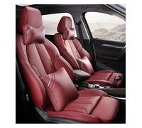 Juegos Cubreasientos Protectores Para BMW Para 3 Series 316i 318i 320i 325i 323i E46 E92 F30 F80 F34 E90 Accesorios Coche Protectores Asientos Fundas Asiento Personalizadas Cuero(Wine Red Lux)