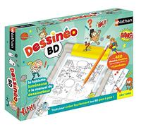 Nathan - Dessineo - BD - Tablero de luz - Tablero para Crear tu BD Paso a Paso - Aprende a Dibujar - a Partir de 7 años, Multicolor, 31145