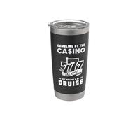 Juegos de azar en el casino Gana mi próximo ganador del premio mayor del crucero 777 Vaso térmico de acero inoxidable de doble pared