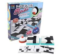 Juegos de Bloques | Juguete de Mesa Educativo con Bandeja de Almacenamiento - de Lógica | para Pascua, Aula, Preescolar, jardín de Infancia, Rellenos de Calcetines, niñas y niños