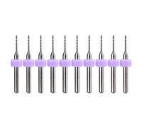 Juegos De Brocas 10Pcs / Set 0.3-1.2Mm Pcb Mini Taladro Broca De Carburo De Acero De Tungsteno Para Placa De Circuito Impreso Cnc Brocas Machine-0.45-1.35Mm