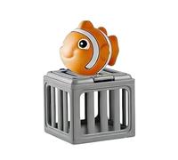 Juegos de Buceo para Piscinas, Conjunto de jaulas de Buceo con Animales flotantes de fácil liberación, Busca y salpica en Piscinas, Juguetes de Rescate Submarino Coloridos para niños y niñas al Nadar