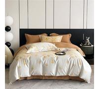 Juegos de Cama de algodón Egipcio, sábanas Coloridas, Fundas de Almohada, Fundas de edredón tamaño Queen y King, Juego de Cama