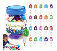 Juegos de canciones - 3.94x3.94x5.59 pulgadas, juguete a juego lindo diseño de hielo | Juego de aprendizaje de letras y números de paleta para juguetes educativos preescolares, aprendizaje de jardín