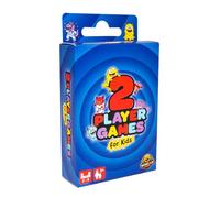 Juegos de cartas de 2 jugadores para niños: juegos de mesa familiares clásicos simples y divertidos - Snap, pares, Go Fish, Old Maid, Rummy, Crazy Eights - A partir de 3 años