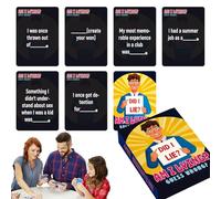 Juegos de cartas de fiesta, juego de cartas de adivinanzas, mazo divertido para la construcción de equipos de empresa, mujeres, hombres, reuniones familiares, festivales, celebraciones, fiestas de