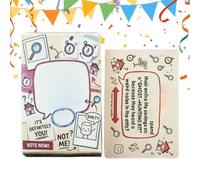 Juegos de Cartas de para Adultos 54 Tarjetas Humorísticas Multijugador