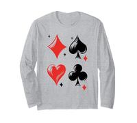 Juegos de cartas - Juego de cartas vintage Símbolos Poker Manga Larga