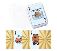 Juegos de Cartas Mini,Juego de Mesa Resistente al Agua para | Juegos de Cartas para Familia y - para Adolescentes Adultos Magos Jugadores Viajeros Eventos Temáticos y Reuniones