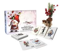 Juegos de Cartas Navideños para Fiestas Familiares,Divertido Juego De Mesa Estratégico - Actividades Divertidísimas,para Fiestas y Eventos Navideños Celebraciones Empresa Team Building Hogar Viaje