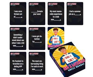 Juegos de Cartas para familias, Juegos para mentiras, Juego de Cartas interactivas para Empresas, teambuilding, de cumpleaños, Familiares, Juegos de Mesa