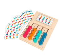 Juegos de clasificación de colores - Juego de puzles de madera con 12 cartas - Aprender los colores - Para niños 3 años ideal para la escuela viajes regalo