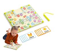 Juegos De Coche Magnéticos, Laberinto De Letra Magnética - Letra Sensorial Del Niño Bisning | Maze Alfabeto De Aprendizaje En Edad Preescolar Portátil Para Asilos,