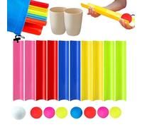 Juegos de construcción de equipo, juguetes de aprendizaje portátiles divertidos, juegos de para, grupo interactivo de actividades para habilidades de comunicación y colaboración, juego conos