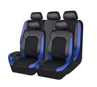 Juegos De Cubreasientos para Citroen C1 c1 Live/Feel/Millenium/Shine 5-Doors 2005-2022, Protector Cubreasientos Impermeables Cuero Asientos Fundas Asientos,Blue