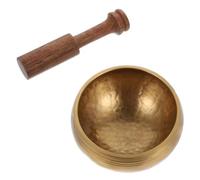 juegos de cuencos de música budista Cuenco de atención plena Cuenco de canto budista Cuenco de canto tibetano Modelo de PVC Curación Hecho a mano Arco Gong Bowl Cuenco de meditación tibetana Cuenco