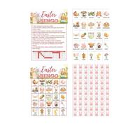 Juegos De De Pascua para Adultos Juego De Mesa Grupal De 24 Piezas