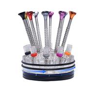 Juegos de destornilladores 10 piezas Herramienta de reparación de gafas de reloj profesional Destornillador Herramienta de reparación con base Nada que se oxide No es fácil de oxidar