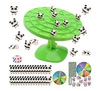 Juegos de Equilibrio para Niños | Divertido Juego Interactivo con Panda,Juegos Educativos De Equilibrio Con Mesa | Para 2 Jugadores, Padres e Hijos, Niños, Niños, Amigos, Viajes, Fiesta, Navidad y